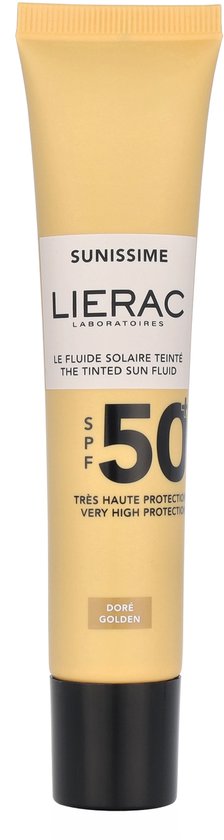 Lierac Sunissime Le Fluide Solaire Tinté Visage SPF50+ 40 ml (Tint : Gouden)