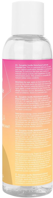 EasyGlide - Vanille Glijmiddel op Waterbasis - 150 ml