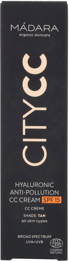 Madara City CC Hyaluronic Anti-pollution CC cream | Tan | CC cream 40ml 1631 - Tan