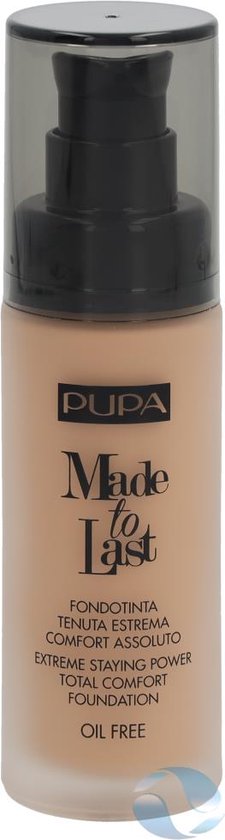 Pupa Made To Last Foundation 040 Medium Beige