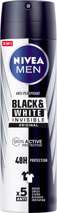 Nivea MEN INVISIBLE - deodorant - spray 200 ml