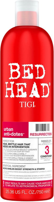 TIGI Bed Head Resurrection Conditioner | Voor zwaar beschadigd haar | 750ml