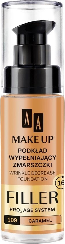 aa Make Up Filler Wrinkle Decrease Foundation 109 Caramel 30ml