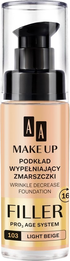 Make Up Filler Rimpelverlagende Foundation Pro Age System 103 Licht Beige 30ml