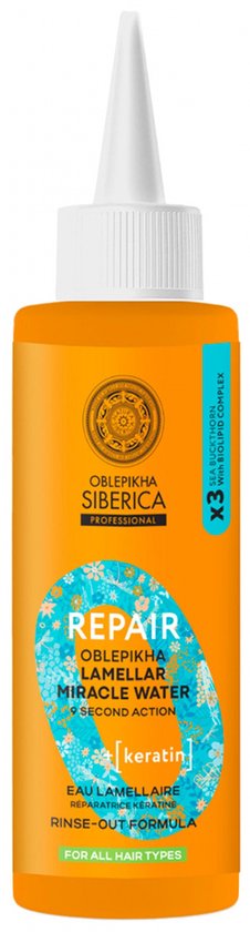 Natura Siberica Oblepikha Repair Keratine Herstel Water 200 ml