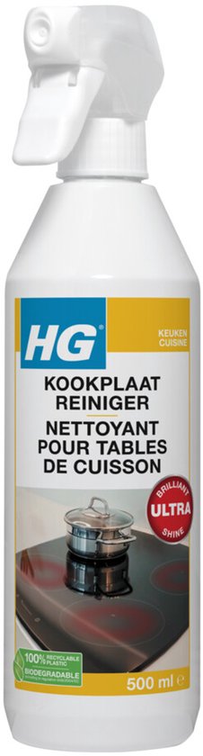 6x HG Kookplaatreiniger 500 ml