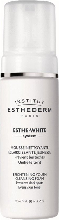 Institut Esthederm White System Reinigingsmouse  - 150ml - Stralende Teint Voor Een Rijpe Huid