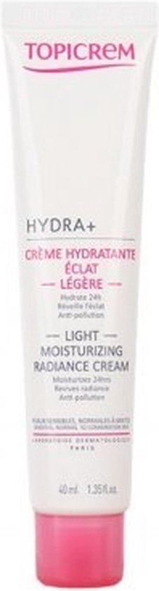 Topicrem Crème Face Care Hydra+ Light Moisterizing Radiance Cream