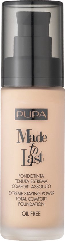 Pupa Made To Last Foundation 030 Natural Beige