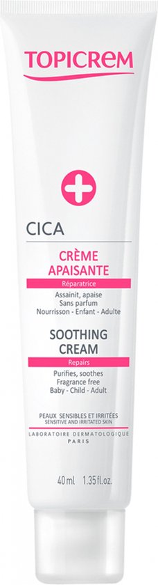 Topicrem Face Care Dagcrème Skin Care Cica Soothing Cream