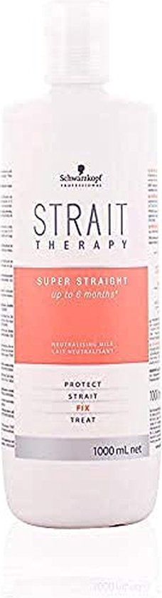 Gladmakende en Verstevigende Lotion Strait Styling Therapy Schwarzkopf (1 L)