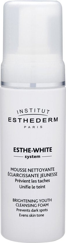 Institut Esthederm White System Reinigingsmouse  - 150ml - Stralende Teint Voor Een Rijpe Huid