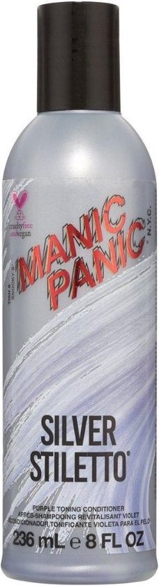 Manic Panic - Silver Stiletto Violet Toning Conditioner - Zilverkleurig