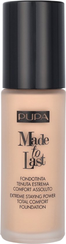 Pupa Made To Last Foundation 030 Natural Beige