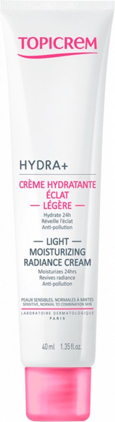Topicrem Crème Face Care Hydra+ Light Moisterizing Radiance Cream