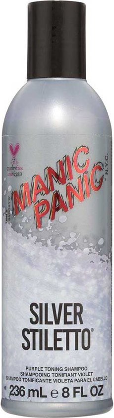 Manic Panic - Silver Stiletto Violet Toning Conditioner - Zilverkleurig