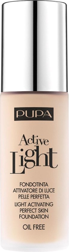Pupa Active Light Foundation 010 Porcelain