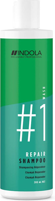 Indola Repair Shampoo | 300 ml | Voor beschadigd haar