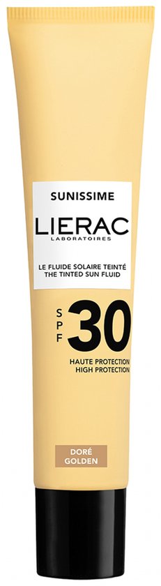 Lierac Sunissime Le Fluide Solaire Tinté Visage SPF30 40 ml (Tint : Gouden)