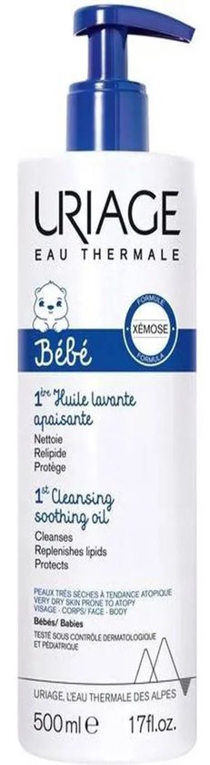 Uriage Bebe Shoothing Cleansing Oil 500ml