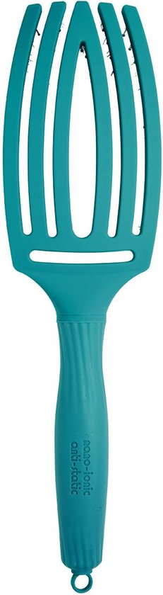 Olivia Garden - FingerBrush Boar & Nylon - Blue Lagoon