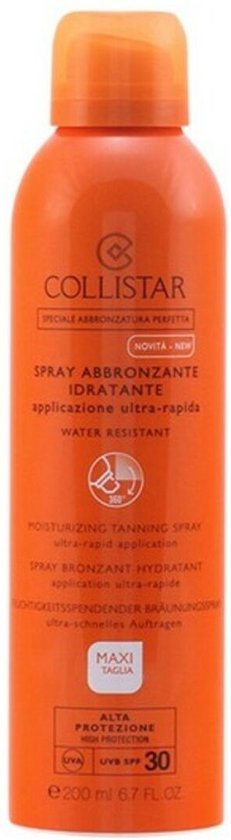 Collistar Moisturizing Tanning Spray Zonnebrand SPF 30 - 200 ml