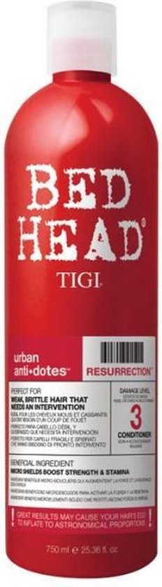 TIGI Bed Head Resurrection Conditioner | Voor zwaar beschadigd haar | 750ml