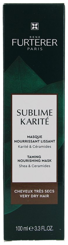 René Furterer Sublime Shea Voedend Gladmakend Masker 100 ml