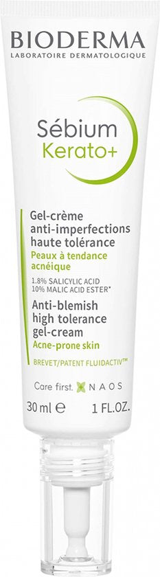 Bioderma Sébium Kerato+ Eficacia Antiacné, Máxima Tolerancia 30 Ml