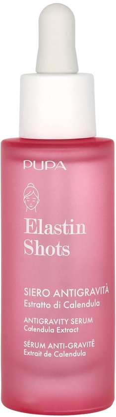 Pupa Malino - Elastin Shots Antigravity Face Serum - 30 ml