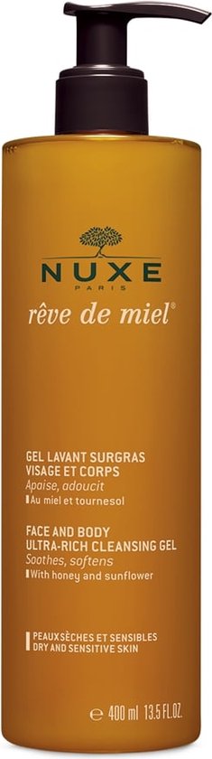 Nuxe Rêve de Miel Face and Body Ultra-Rich Reinigingsgel - 400 ml
