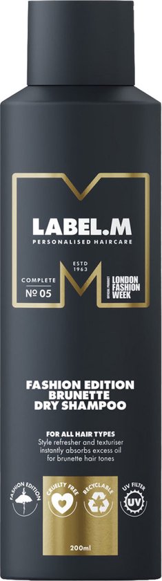 Label M Fashion Edition Brunette Dry Shampoo 200ML