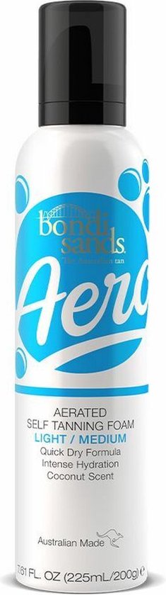 Zelfbruinende Bodylotion Aero Light Medium Bondi Sands (225 ml)