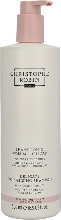 Christophe Robin Delicate Volumizing Shampoo with Rose Extracts 500 ml
