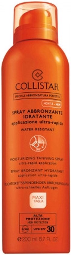 Collistar Moisturizing Tanning Spray Zonnebrand SPF 30 - 200 ml