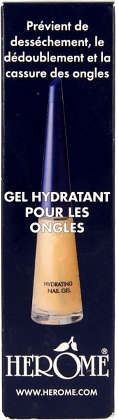 Herome Hydraterende Gel Nagellak Nagelverzorging - geeft Soepelheid en Glans aan de Nagels - 10ml