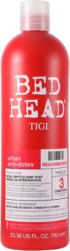 TIGI Bed Head Resurrection Conditioner | Voor zwaar beschadigd haar | 750ml
