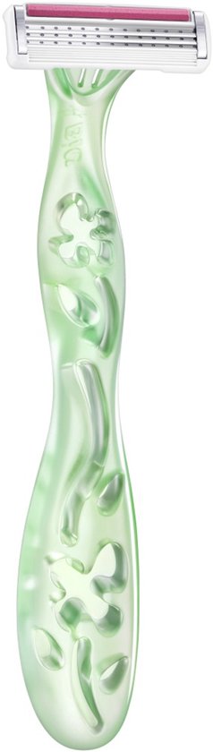 BIC Miss Soleil Sensitive Wegwerpscheermesjes Vrouwen - 2 roze en 1 mintgroene - Pak van 3 Stuks