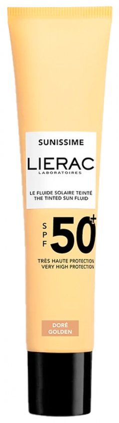 Lierac Sunissime Le Fluide Solaire Tinté Visage SPF50+ 40 ml (Tint : Gouden)