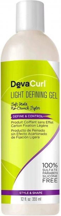DevaCurl Light Defining gel soft hold 355 ml