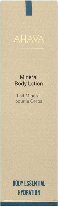 AHAVA Mineraal Bodylotion | Langdurige Hydratatie & Huidverbetering | Verfijnt Huidtextuur | Anti-Uitdroging | Lotion voor Dames & Heren | Moisturizer