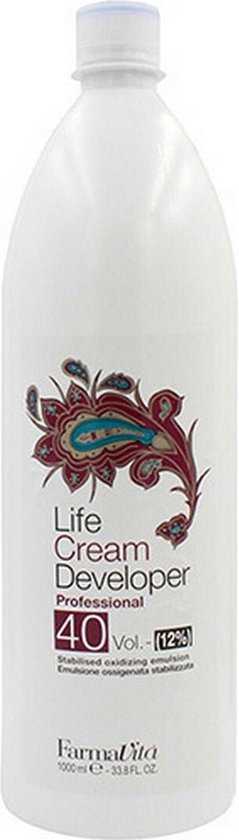 Oxiderende Haarverzorging Farmavita Life Crema 40 Vol 12 % (1000 ml)