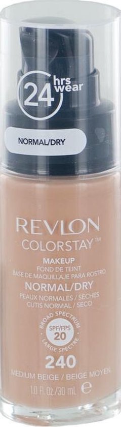 Revlon Colorstay Foundation With Pump - 240 Medium Beige (Dry Skin)