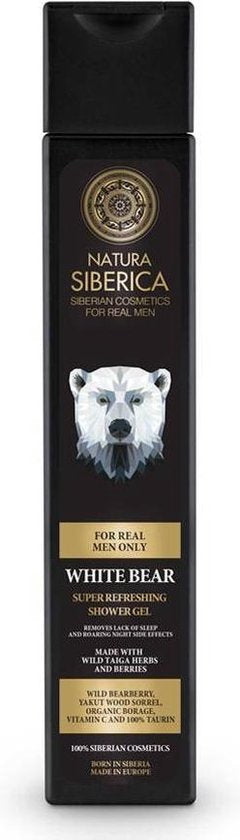 Natura Siberica Super Refreshing Shower Gel White Bear