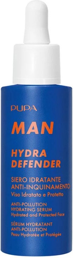 Pupa Milano - Man Hydra Defender - Moisturizing Anti-Pollution Face Serum - Hydrated & Protected - 30ml