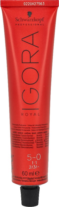 Schwarzkopf Professional Igora Royal 5-0 - 60 ml