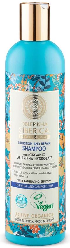 Siberica Professional - Oblepikha Shampoo Buckthorn Shampoo For Weak And Damaged Hair 400Ml