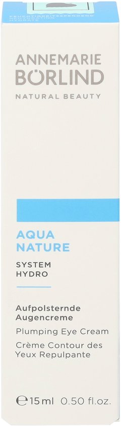 Annemarie Börlind - Aquanature Plumping Eye Cream - 15 ml