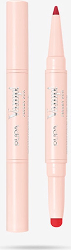PUPA Milano Vamp! Creamy Duo Lip Pencil & Shiny Lipstick 010 True Red 0,8 gr