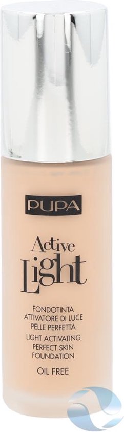 Pupa Active Light Foundation 010 Porcelain
